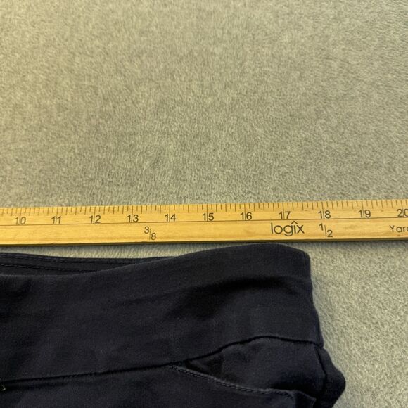 Croft Barrow Pants Women's 14 Blue The Effortless Stretch Ankle Pull On - Picture 9 of 11